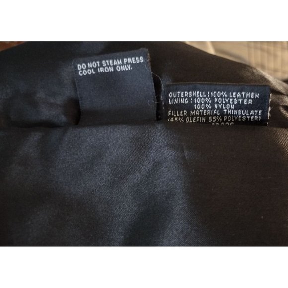 Wilson's Unisex Leather‎ Jacket with Removable Thinsulate Lining - Picture 9 of 11